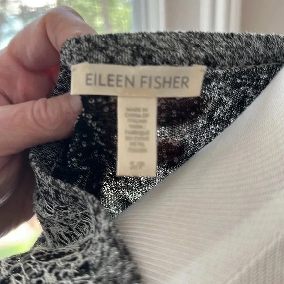 Eileen Fisher Drop Shoulder Top, Size Small, EUC - Picture 8 of 8